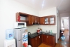 One bedroom apartment for rent in Lieu Giai st, Ba Dinh district 
